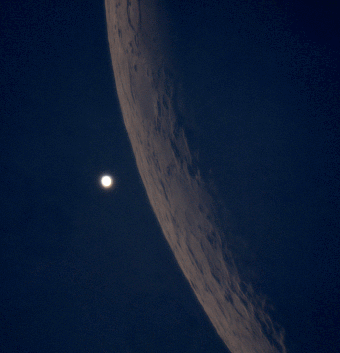 Mond-Venus Animation
