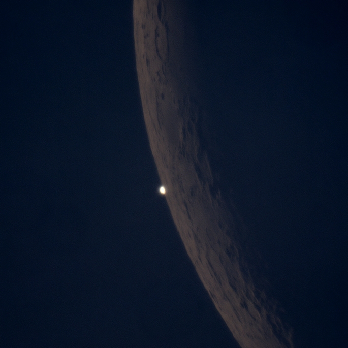 Mond-Venus 12:04 UTC