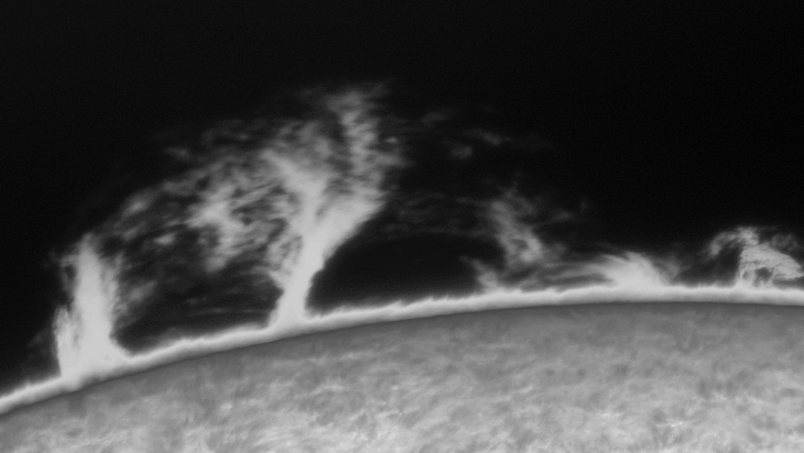 Große Protuberanz vom 12.05.2025