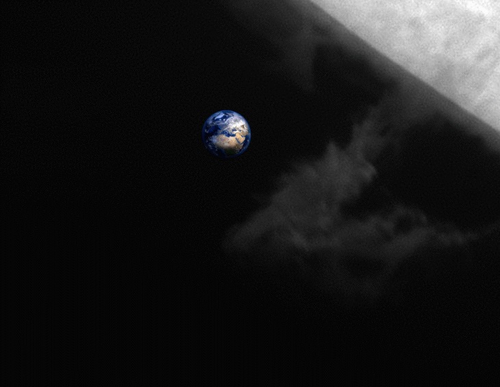 ablösende Protuberanz